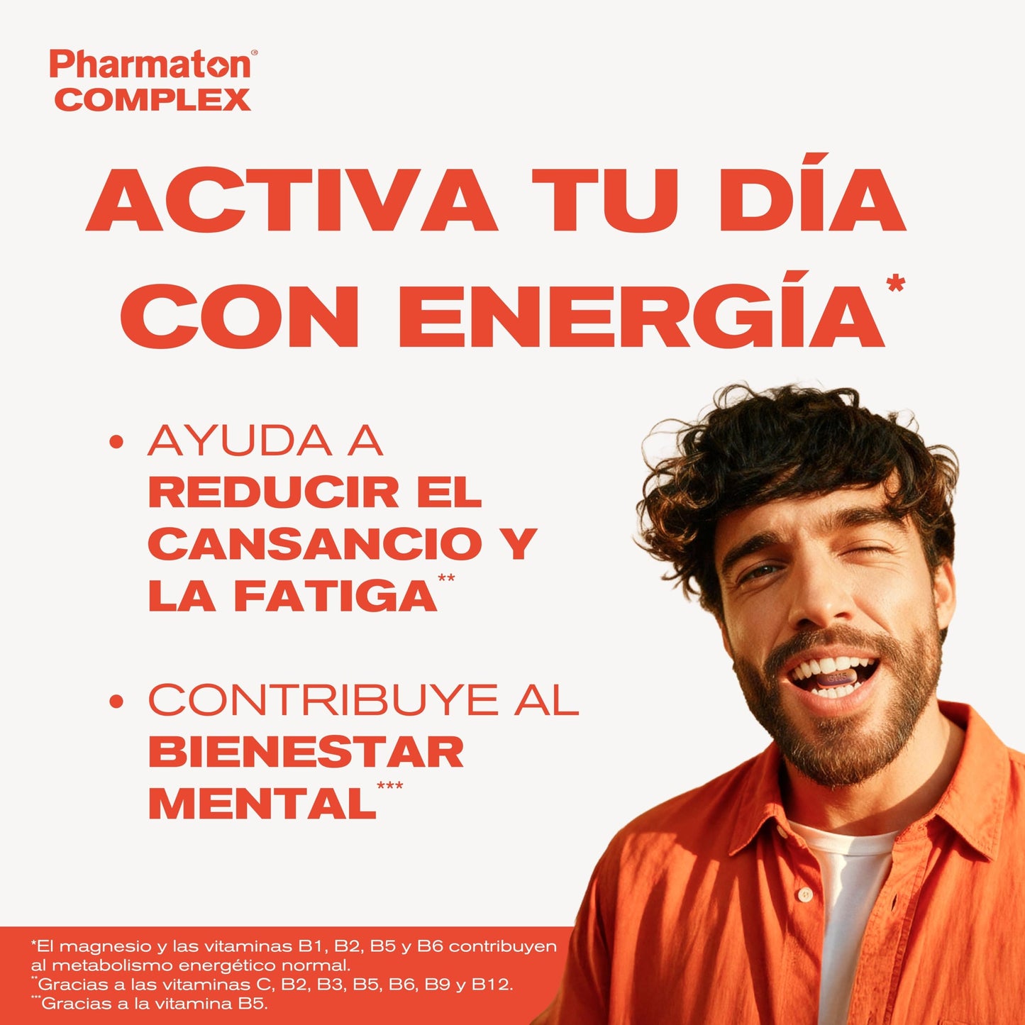 Pharmaton Complex - Multivitamínico con Ginseng G115-100 Comprimidos - Energía Física y Mental - Vitaminas para el cansancio