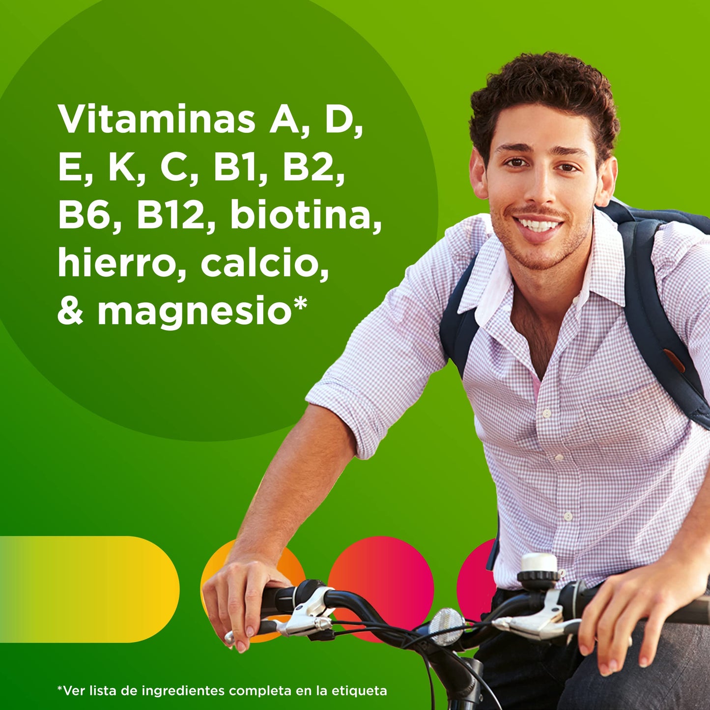 Multicentrum Complemento Alimenticio Multivitamínico y Multimineral para Adultos y Adolescentes, Sin Gluten, 90 Comprimidos